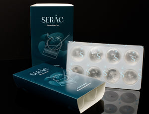 SERAC ICE | Clear Cocktail Ice Hand Cut and Packaged for Home Delivery